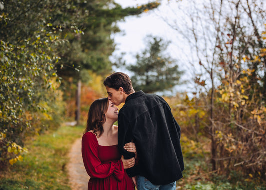 Fall Engagement Shoot in Newmarket, Ontario